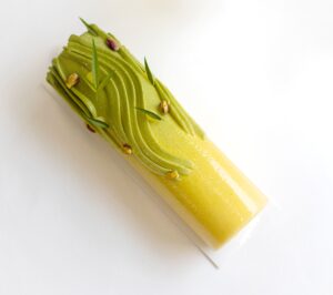 Bûche SIGNATURE <br>Passionnément Pistache