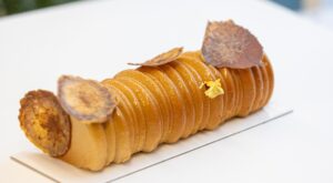 Bûche SIGNATURE <br>Passion Caramel